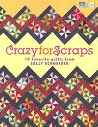 Crazy for Scraps: 19 Favorite Quilts from Sally Schneider (That Patchwork Place) PDF