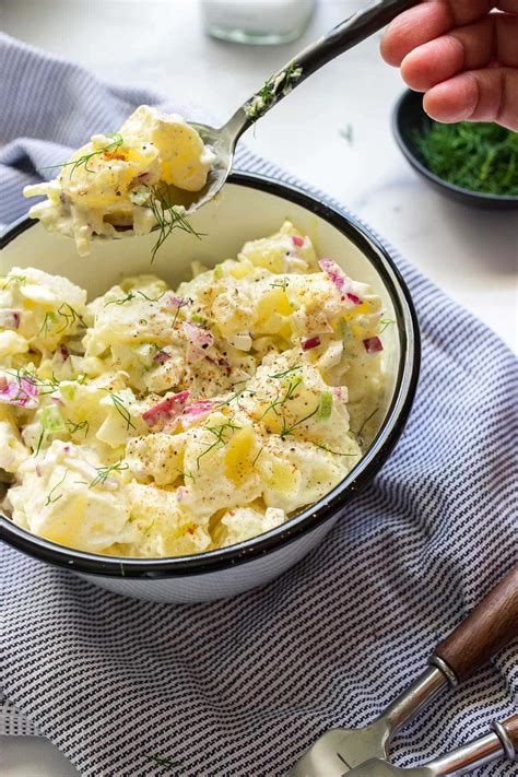 Creamy Potato Salad: