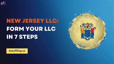 Create LLC in New Jersey in 7 Easy Steps