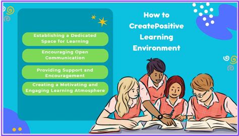 Create a Positive Learning Environment: