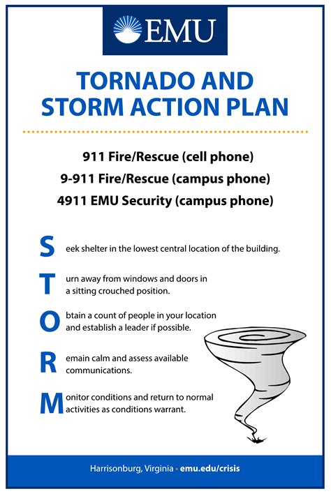 Create a Tornado Safety Plan: