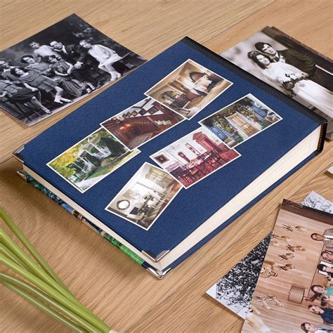 Create a custom photo album or scrapbook.