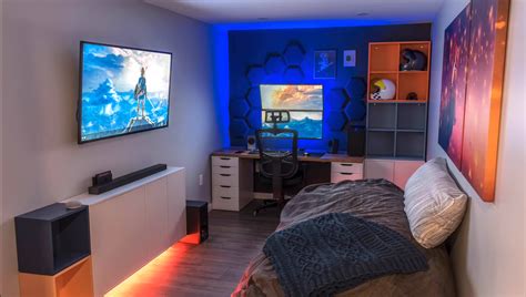 Create a gaming-themed room.