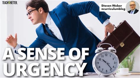 Create a sense of urgency.