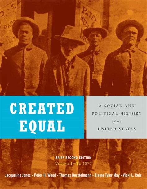 Created Equal A Social and Political History of the United States Brief Edition Volume 2 from 1865 2nd Edition Reader