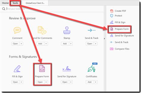 Creating Adobe Acrobat Forms Doc