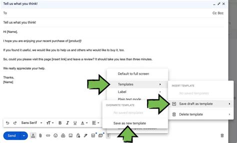 Creating Email Templates In Gmail