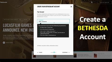 Creating Your Bethesda.bet Account: A Simple Journey