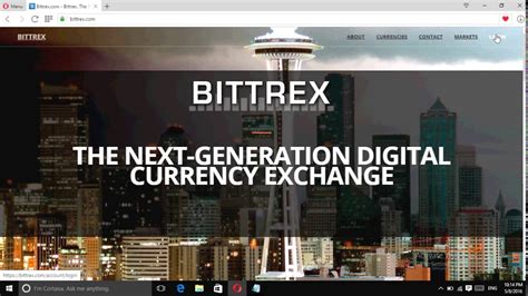 Creating a Bittrex Account