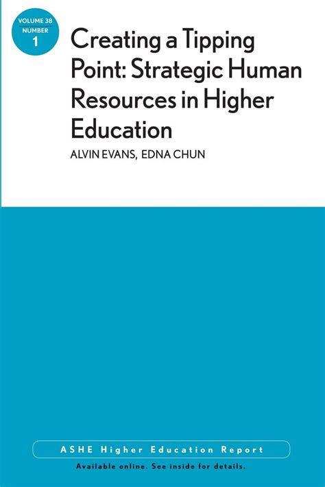 Creating a Tipping Point Strategic Human Resources in Higher Education Doc