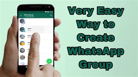 Creating and Managing WhatsApp Groups