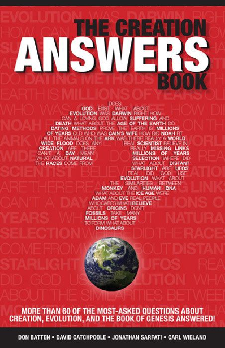 Creation Answers Book PDF