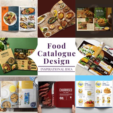 Creative Food Catalogue Design