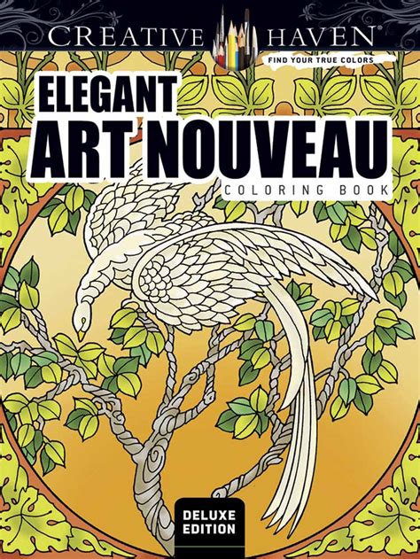 Creative Haven Art Nouveau Nature Designs Coloring Book Adult Coloring Epub