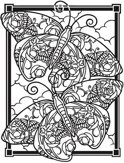 Creative Haven Beautiful Butterfly Designs Coloring Book Creative Haven Coloring Books Reader