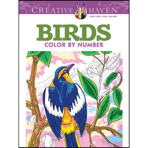 Creative Haven Birds Number Coloring Kindle Editon