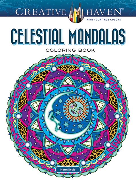 Creative Haven Celestial Mandalas Coloring Book Adult Coloring Kindle Editon