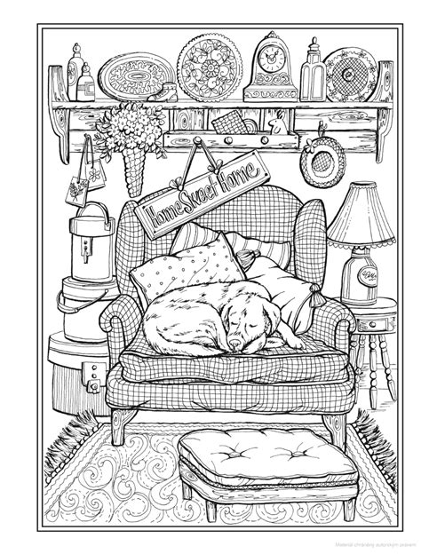 Creative Haven Country Charm Coloring Book Adult Coloring PDF