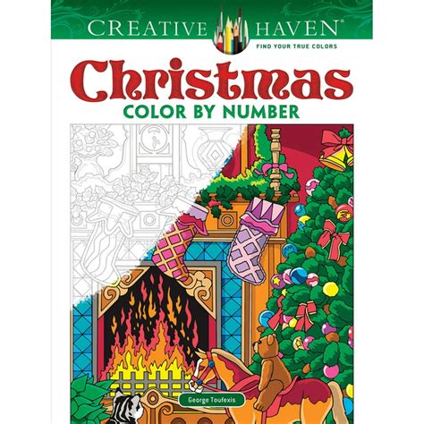 Creative Haven Creative Christmas Coloring Book Adult Coloring PDF