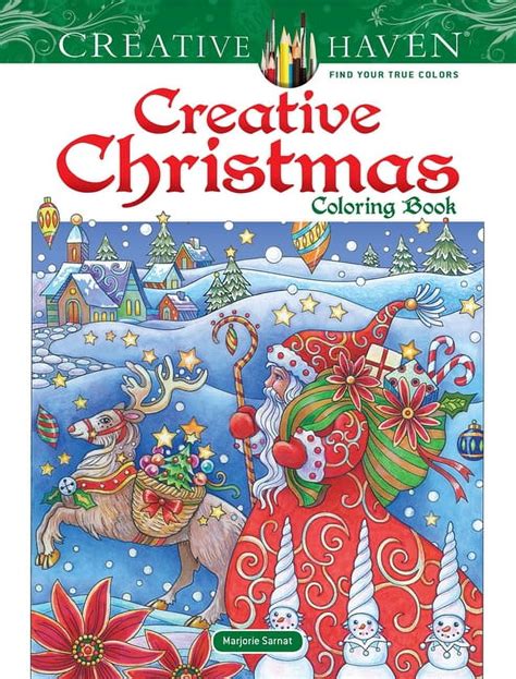 Creative Haven Creative Christmas Coloring Book Adult Coloring Doc