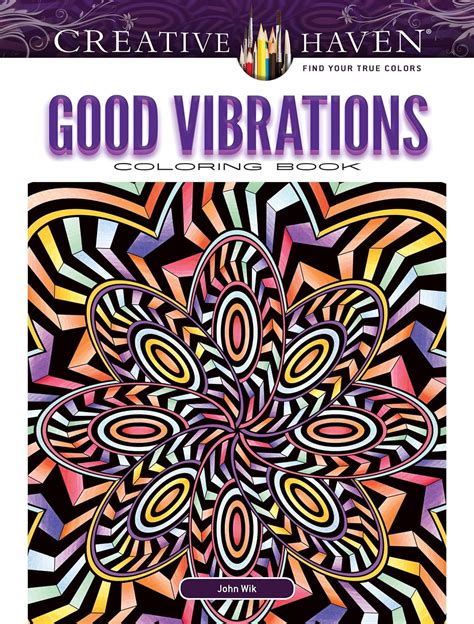 Creative Haven Good Vibrations Coloring Book Adult Coloring Epub