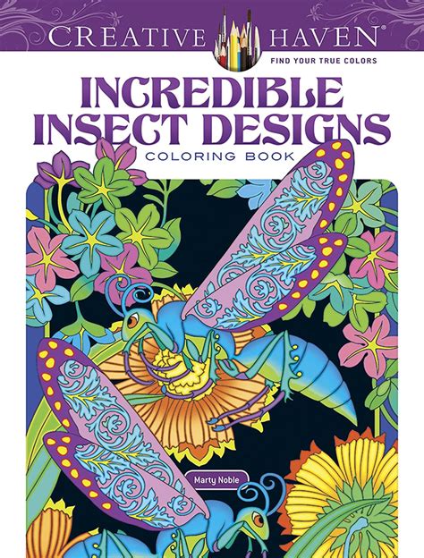 Creative Haven Incredible Insect Designs Coloring Book Adult Coloring Epub