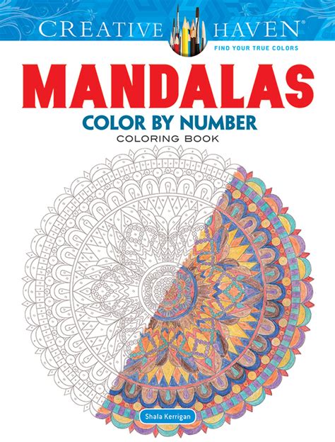 Creative Haven Mandalas Color by Number Coloring Book Adult Coloring Epub