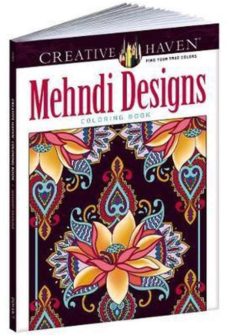 Creative Haven Mehndi Designs Collection Coloring Book Adult Coloring Doc