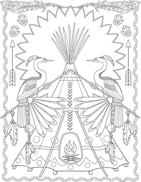 Creative Haven Native American Designs Coloring Book Adult Coloring Doc