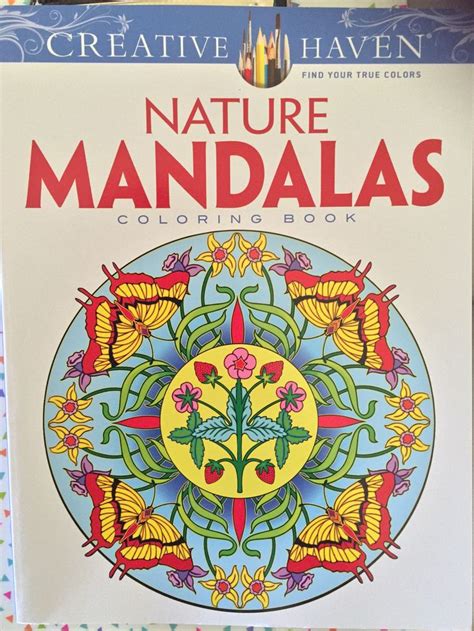 Creative Haven Nature Mandalas Coloring Book Creative Haven Coloring Books Adult Coloring Doc