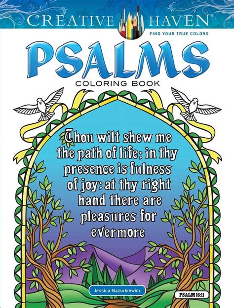 Creative Haven Psalms Coloring Book Adult Coloring PDF