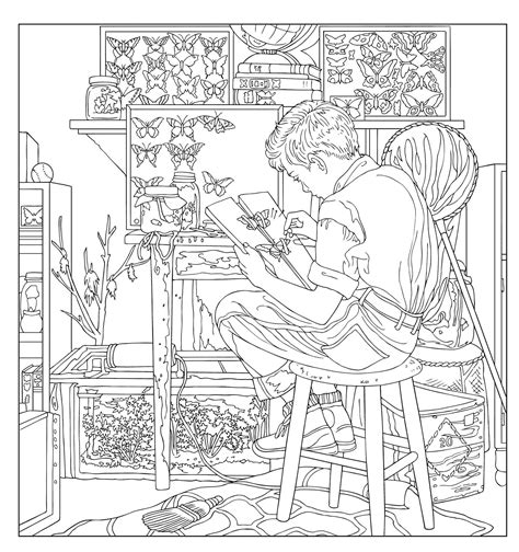Creative Haven The Saturday Evening Post Americana Coloring Book Adult Coloring Doc