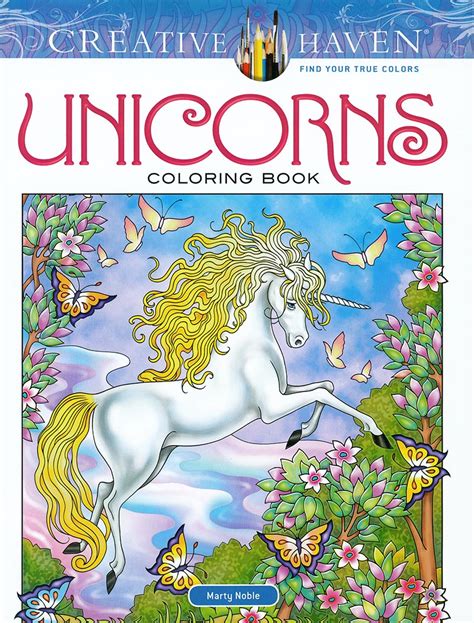 Creative Haven Unicorns Coloring Book Adult Coloring Doc