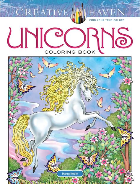 Creative Haven Unicorns Coloring Book Adult Coloring Doc