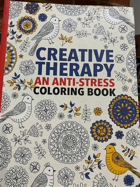 Creative Therapy Coloring Book Paperback Bind-up Reader