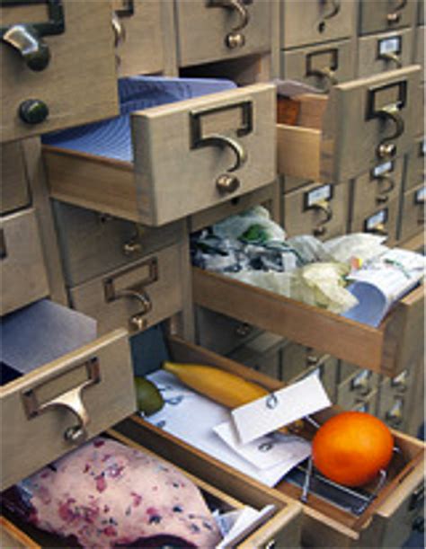 Creative Uses For Old Library Card Catalogs