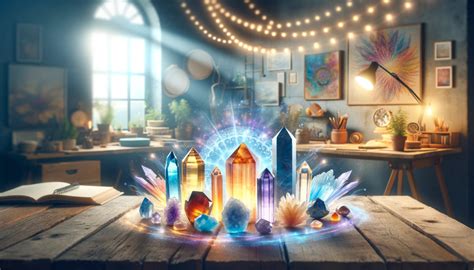 Creativity Crystals: Unleashing Your Inner Artist with the Power of Gemstones