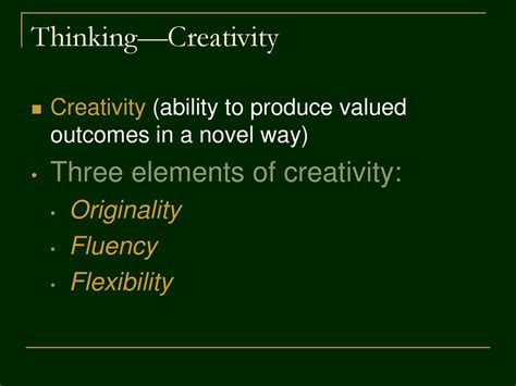 Creativity should be valued: