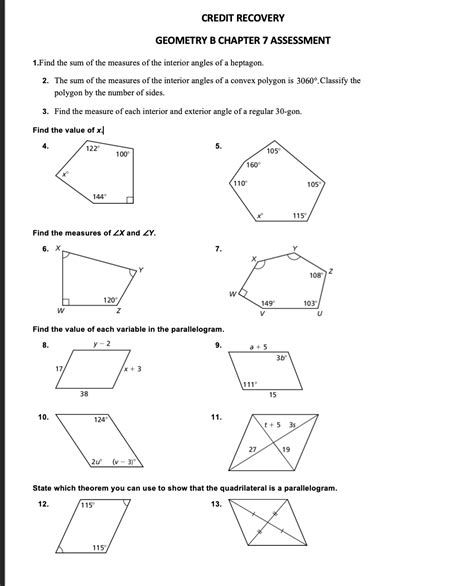 Credit Recovery Geometry Answers Epub