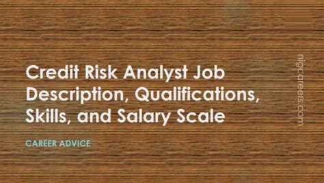 Credit and Risk Analyst Salary: A Comprehensive Overview