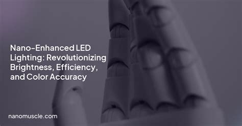 Cree Inc. LED Lighting: Revolutionizing Lighting Efficiency and Performance