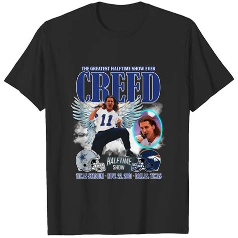 Creed Halftime Show T-Shirt: A Symbol of Rock and Roll Glory