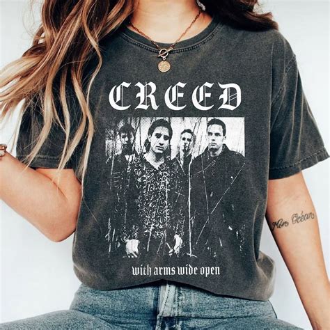 Creed T-Shirts: The Ultimate Statement of Rock and Rebellion