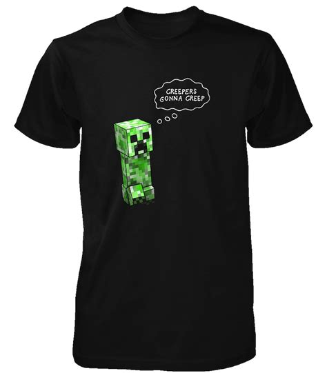 Creep into Style with Minecraft Creeper Shirts