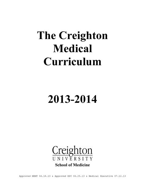 Creighton Medical School Curriculum: A Comprehensive Guide to Academic Excellence