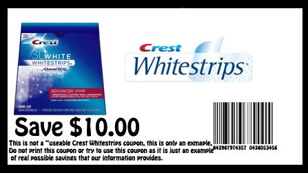 Crest White Strips Coupon Printable