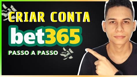 Criando sua conta bet365