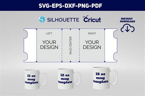 Cricut Mug Templates
