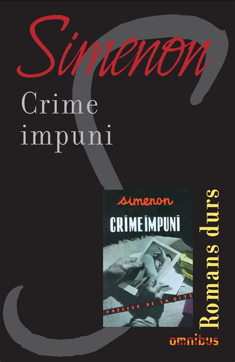 Crime Impuni Simenon French Edition Reader