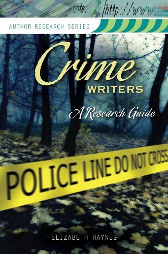 Crime Writers A Research Guide Author Research Series Doc